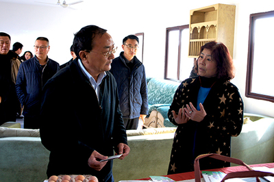 四川省委常委、省委農(nóng)工委主任李昌平調(diào)研臺資企業(yè)